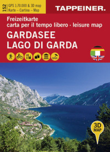 Koka 152 Lago Di Garda Carta Topografica 170000 E