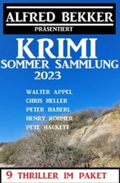 Krimi Sommer Sammlung 2023: 9 Thriller im Paket
