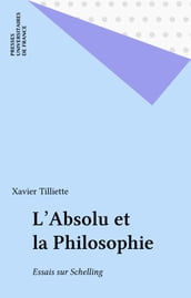 L Absolu et la Philosophie