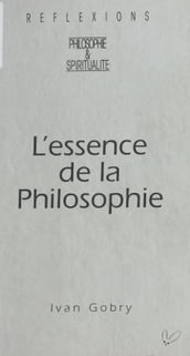 L Essence de la philosophie