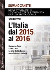 L Italia dal 2015 al 2016