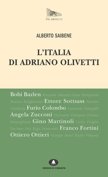 L'Italia di Adriano Olivetti - Alberto Saibene