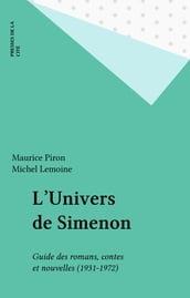 L Univers de Simenon
