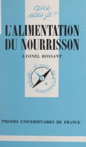 L alimentation du nourrisson