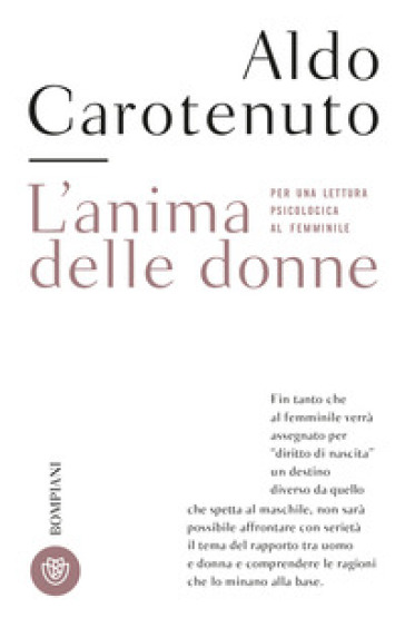 L'anima delle donne - Aldo Carotenuto