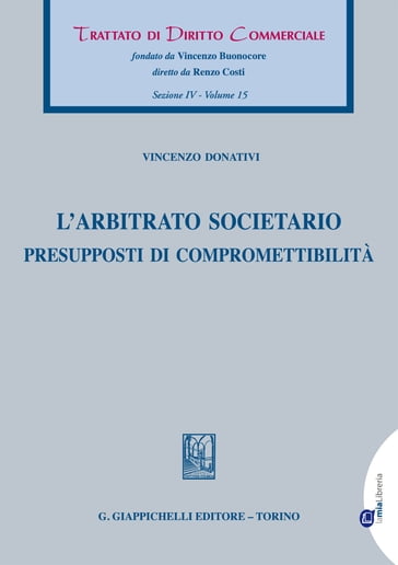 L'arbitrato societario - Vincenzo Donativi