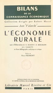 L économie rurale