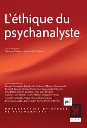 L éthique du psychanalyste