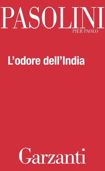 L'odore dell'India - Pier Paolo pasolini