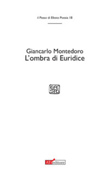 L'ombra di Euridice - Giancarlo Montedoro