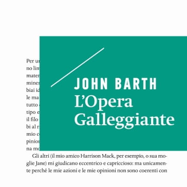 L'opera galleggiante - John Barth