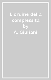 L ordine della complessità