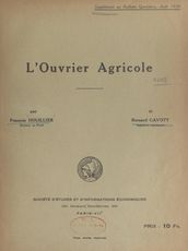 L ouvrier agricole