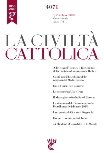 La Civiltà Cattolica n. 4071 - AA.VV. Artisti Vari