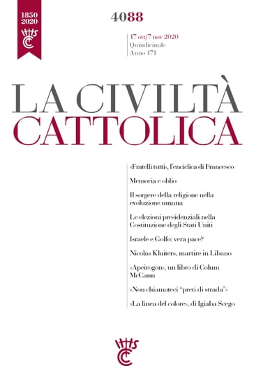 La Civiltà Cattolica n. 4088 - AA.VV. Artisti Vari