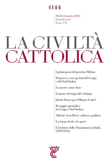 La Civiltà Cattolica n. 4144 - AA.VV. Artisti Vari