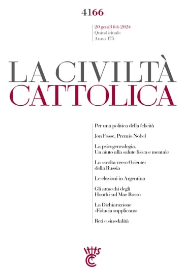 La Civiltà Cattolica n. 4166 - AA.VV. Artisti Vari