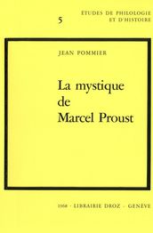 La Mystique de Marcel Proust