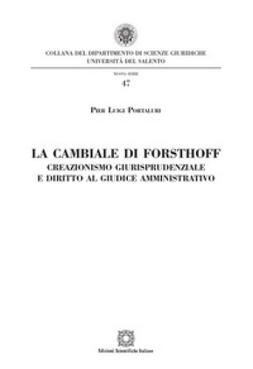 La cambiale di Forsthoff - Pier Luigi Portaluri