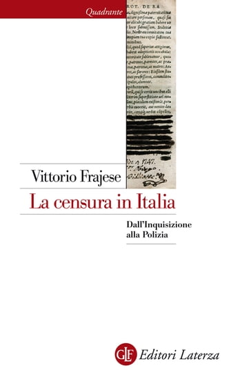 La censura in Italia - Vittorio Frajese