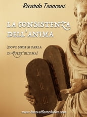 La consistenza dell anima