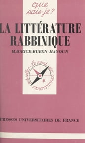 La littérature rabbinique