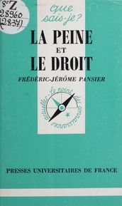 La peine et le droit