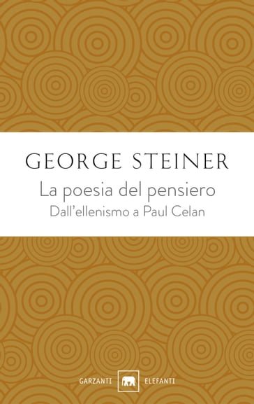 La poesia del pensiero - George Steiner