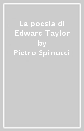 La poesia di Edward Taylor