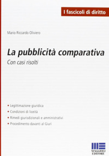 La pubblicità comparativa - Mario Riccardo Oliviero