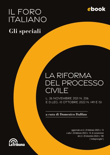 La riforma del processo civile - Domenico Dalfino