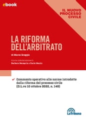 La riforma dell arbitrato