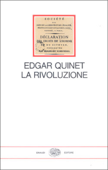 La rivoluzione - Edgar Quinet
