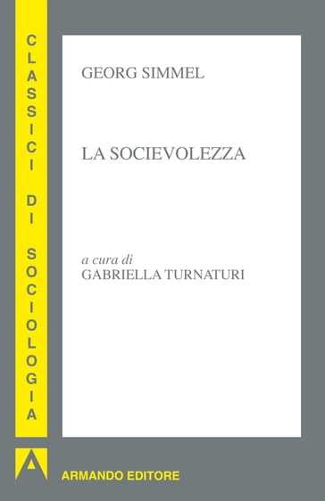 La socievolezza - Georg Simmel