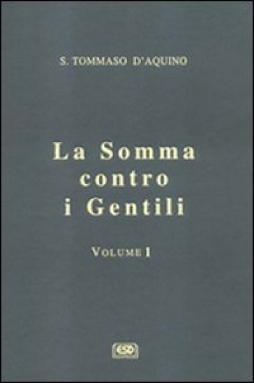 La somma contro i gentili. 1. - d