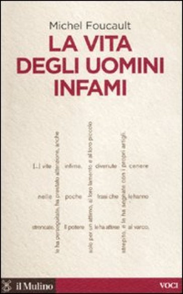 La vita degli uomini infami - Michel Foucault