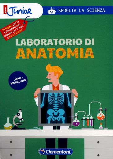 Laboratorio di anatomia. Sfoglia la scienza. Focus Junior.