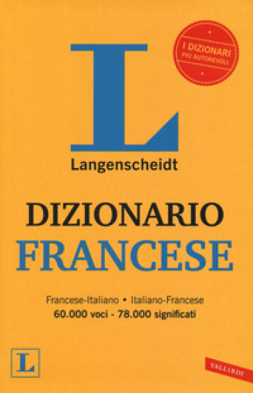 Langenscheidt. Francese. Francese-italiano, italiano-francese