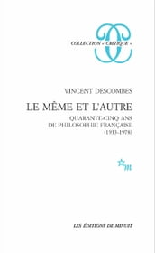 Le Même et l Autre