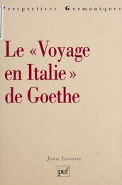 Le Voyage en Italie de Goethe