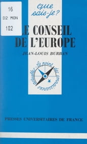 Le conseil de l Europe