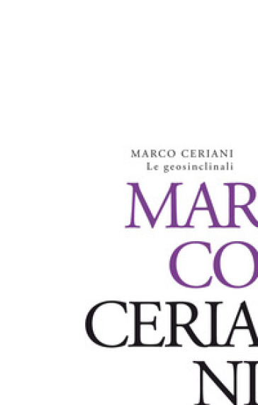Le geosinclinali - Marco Ceriani