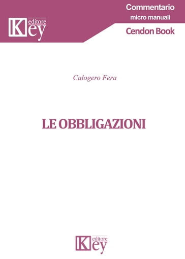 Le obbligazioni - Calogero Fera