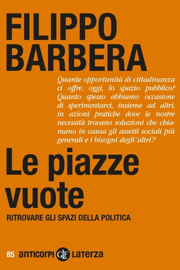 Le piazze vuote - Filippo Barbera