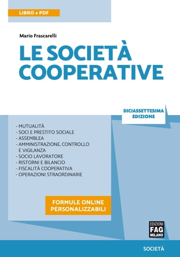 Le società cooperative - Mario Frascarelli