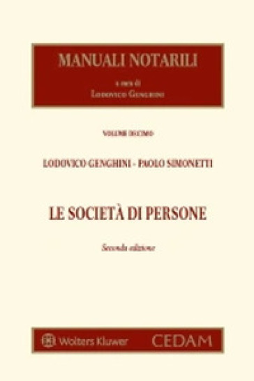 Le società di persone - Lodovico Genghini - Paolo Simonetti
