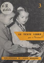 Le texte libre