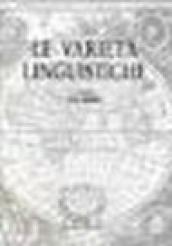 Le varietà linguistiche