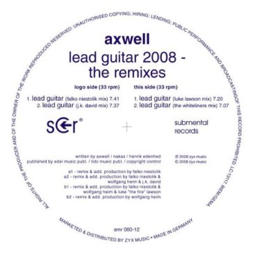 Lead guitar 2008 -rmx- - Axwell