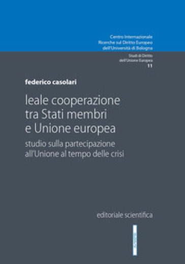 Leale cooperazione tra Stati membri e Unione europea. Studio sulla partecipazione all'Unio...